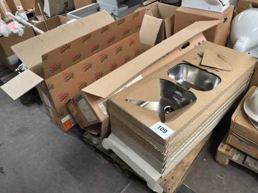RVS Spoeltafel (9x)