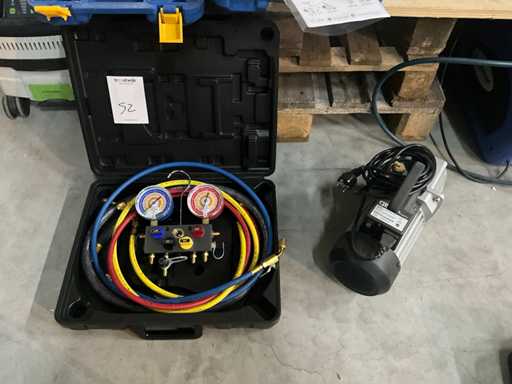 Mastercool M4 manifoldset