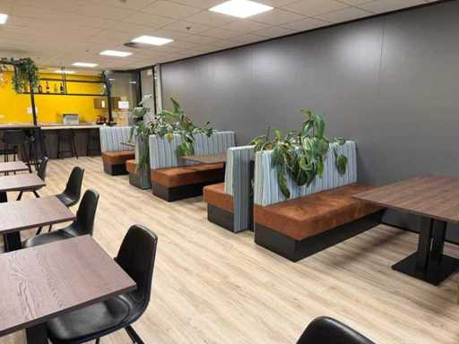 Combinatie - De Arend - Wandbank set met tafel (c) 