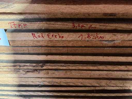 Red Oak Sawn Timber Grade I/ II Wood