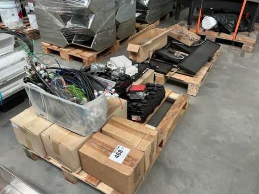 Various parts gas heater