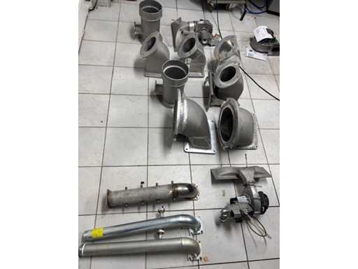 Very large party air/flue/installation material new