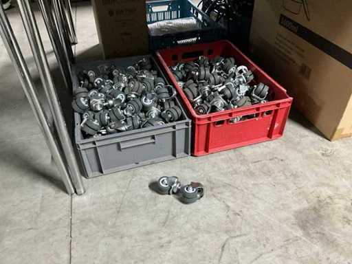 Roues doubles de caisse (2x)