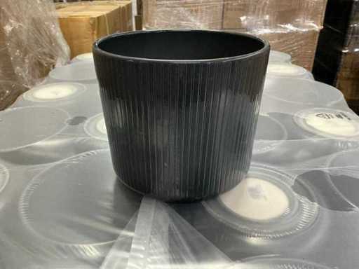 Partij Potten Granit Lasur 277 H17xØ19,5cm (120x)