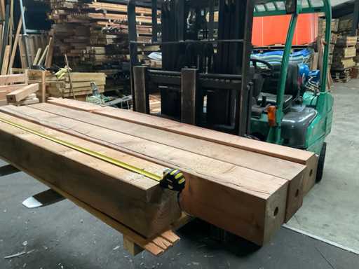 Douglas planed post - 187-225x20x20 cm (4x)