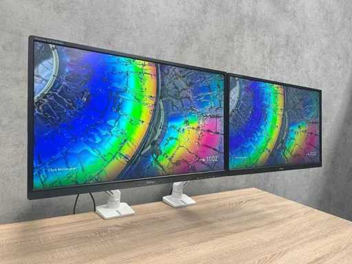 Iiyama/ Ergotron - 27" PC set - HDMI, DP, VGA
