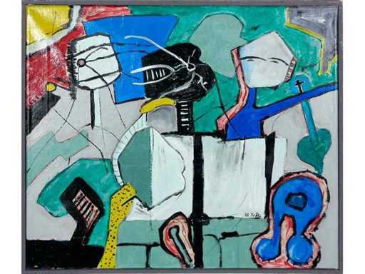 Jan van der Ster - ulei pe pânză - 50x60 cm - 1986