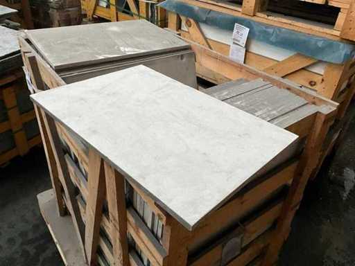Moroccan gray Natural stone garden tile