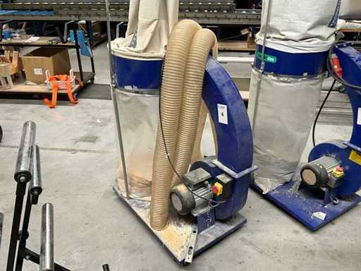 Dust collector Dusty comfort TT3000 Mobiele Filter afzuiginstallatie