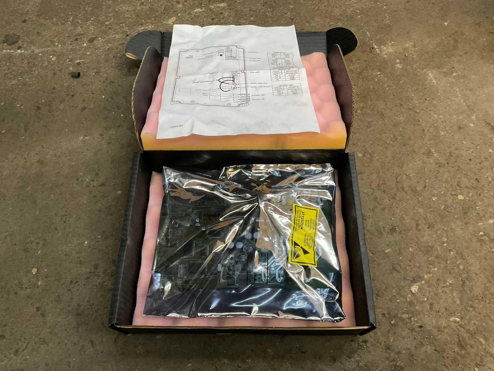 Kverneland PCB ED exacta vicon V1.05 Fertilizer spreader control module