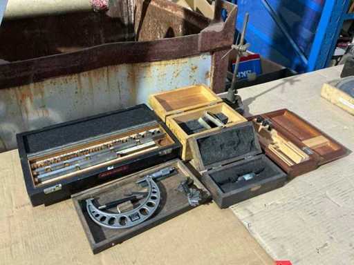 Various measuring tools