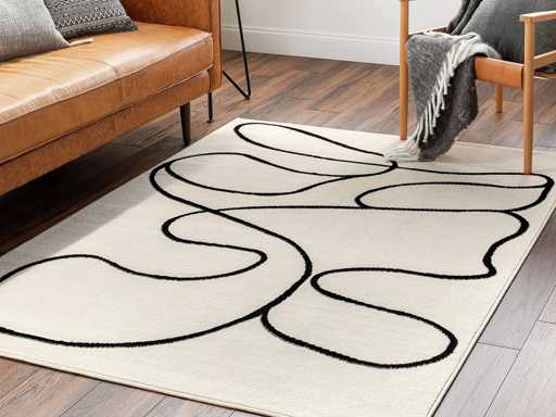 Livabliss Lucca Tapis Moderne Abstrait - 152x213cm