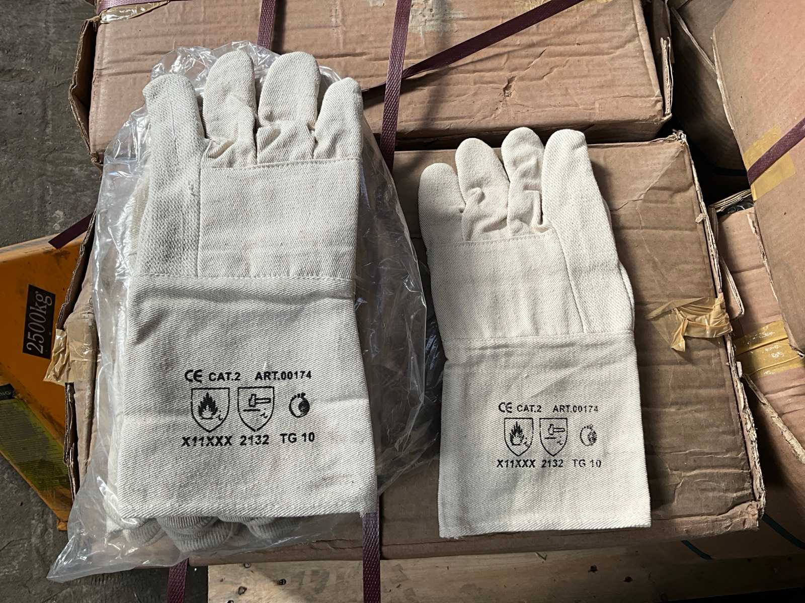 Odibi TG10 box heat-resistant Work Gloves (4x)