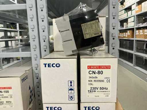 Lot Teco AC Contactori Magnetici CN-80 (30x)