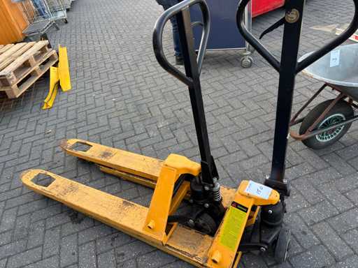 Camion à palette hydraulique manuelle (2x)