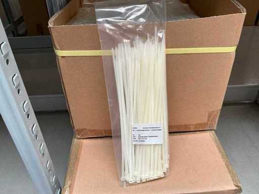 Lot de bride transparente 280x4.5mm (25500x)