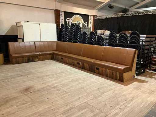 Divano ristorante in pelle