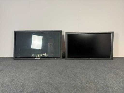 SAMSUNG & PHILIPS - Television (2x)