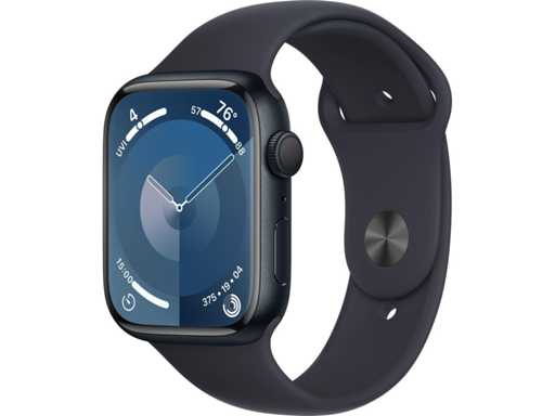 Apple - Series 9- Smartwatch GPS Midnight Aluminium