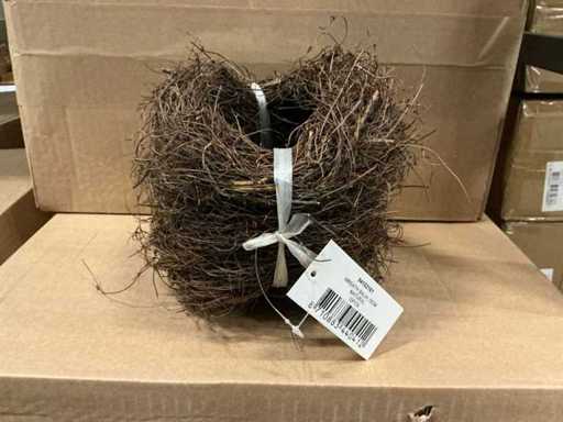 Lot Couronne Salin 15 cm naturel (760x)