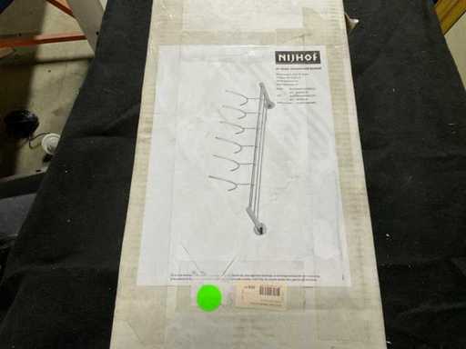 Porte-manteaux mural Intersteel 100 cm en acier inoxydable