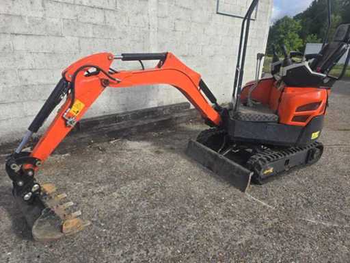 Candacchino HighTop HH16 con mini escavatore a braccio offset