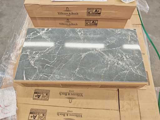 Villeroy&Boch Marmochic Rivestimento Nero Lucido 30x60 cm 27.18 m²