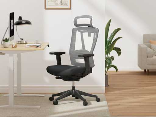 Chaise de bureau ergonomique avec système de siège dynamique