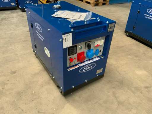 Groupe électrogène Ford FDT10200SE 3PHASE