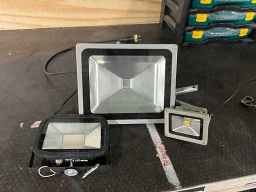 Led bouwlamp (3x)
