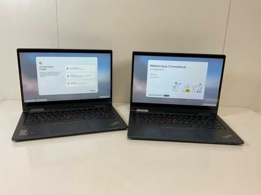 Lenovo ThinkPad C13 Yoga Gen 1 13.3", AMD Ryzen 5 3500C, 8 GB RAM, 128 GB SSD TouchScreen ChromeBooks (2x)
