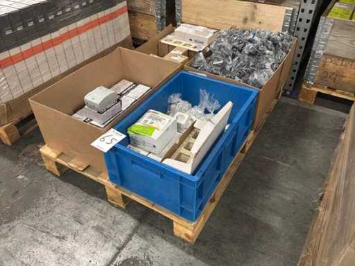 Charge von Installationsmaterialien