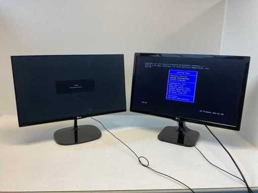 LG 24M47 Monitor (2x)