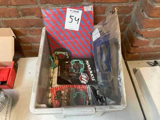 Charge verschiedener Dichtungssätze