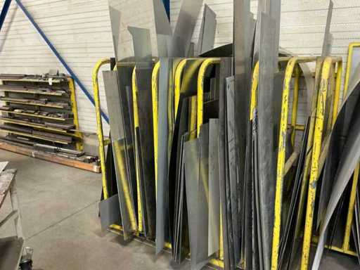 Partij divers plaatstaal