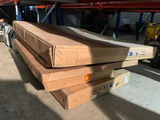 Finestra Komatsu per escavatore (4 volte)