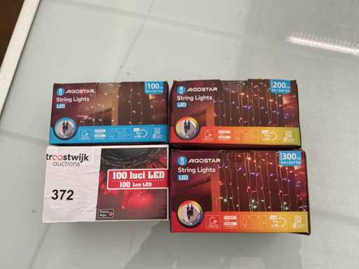 C.Star+ Aigostar. Innen- / Außenbereich, Weihnachts-LED-Beleuchtung. (4-fach)