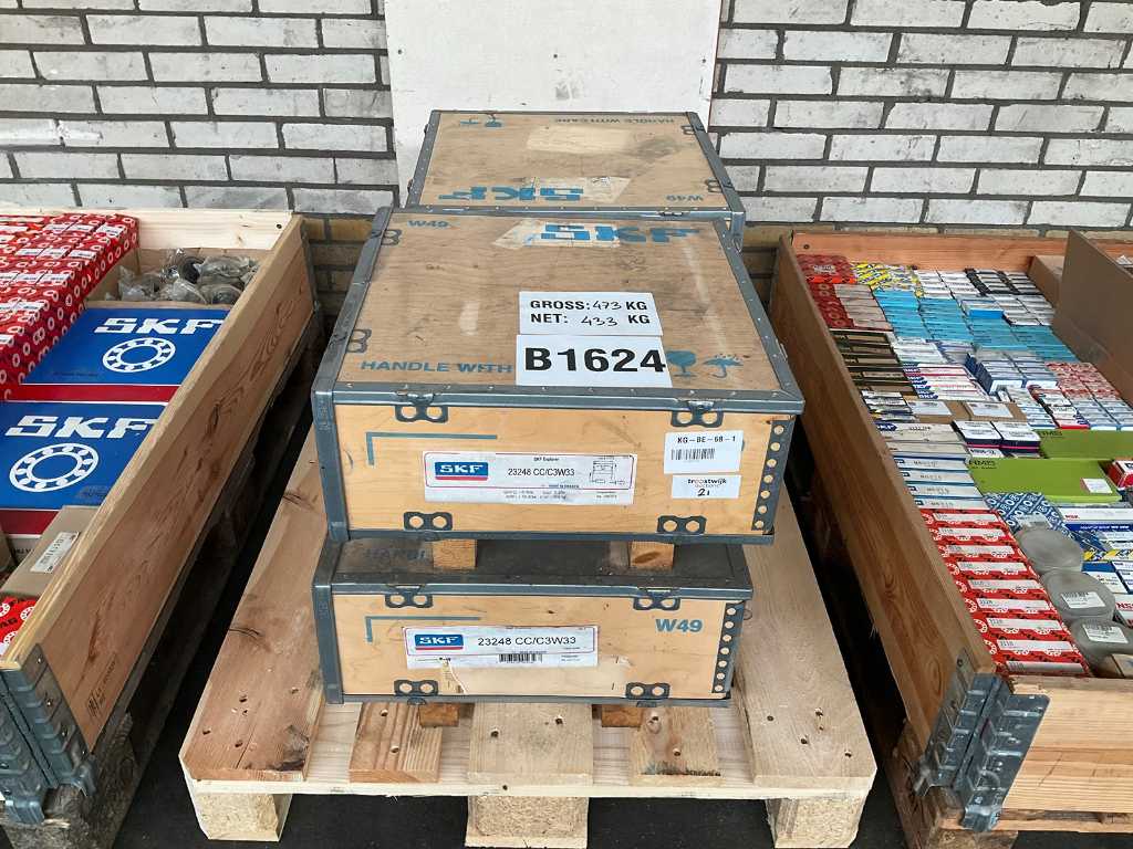 433kg (nett) bearings from 23248CC/C3W33 SKF (B1624)