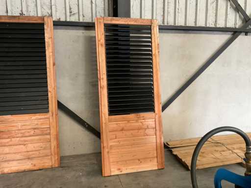 Panou cu lamele reglabile Douglas 223x90 cm