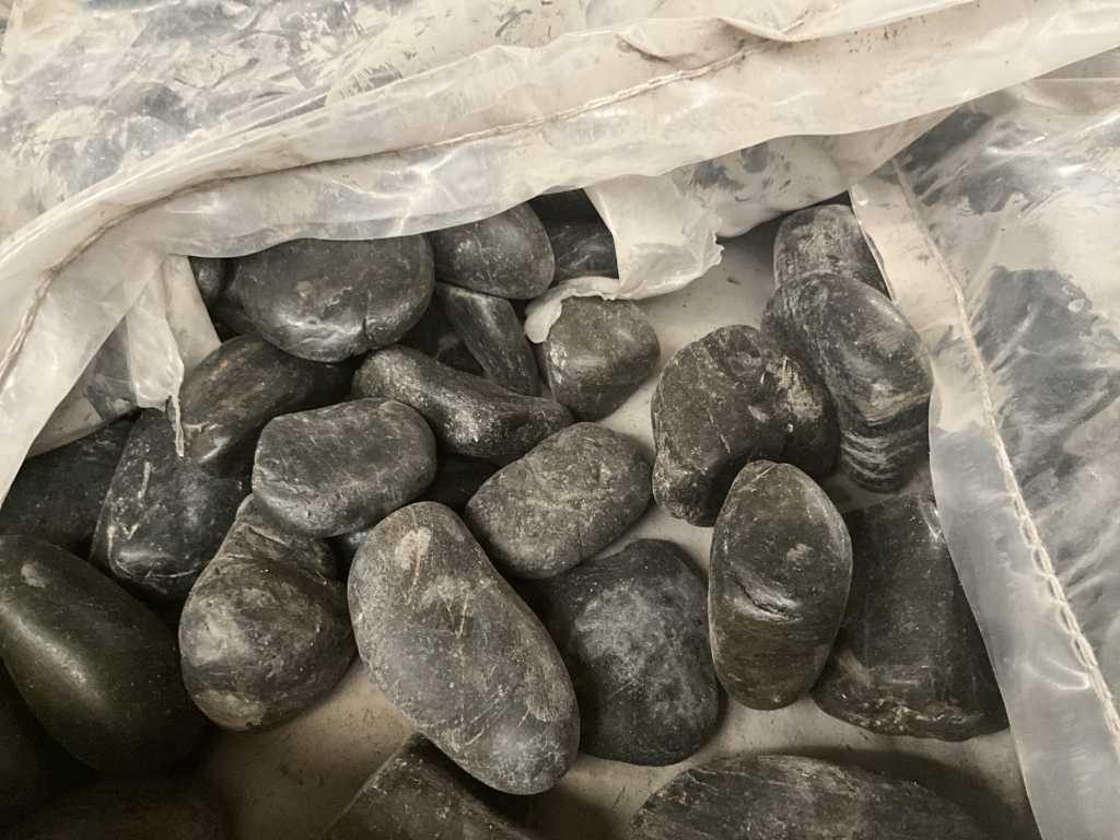 Approx. 30 bags of ornamental boulders (25kg)
