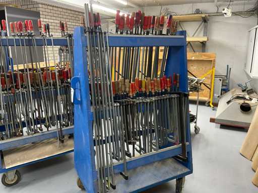 Lote de abrazaderas de pegamento