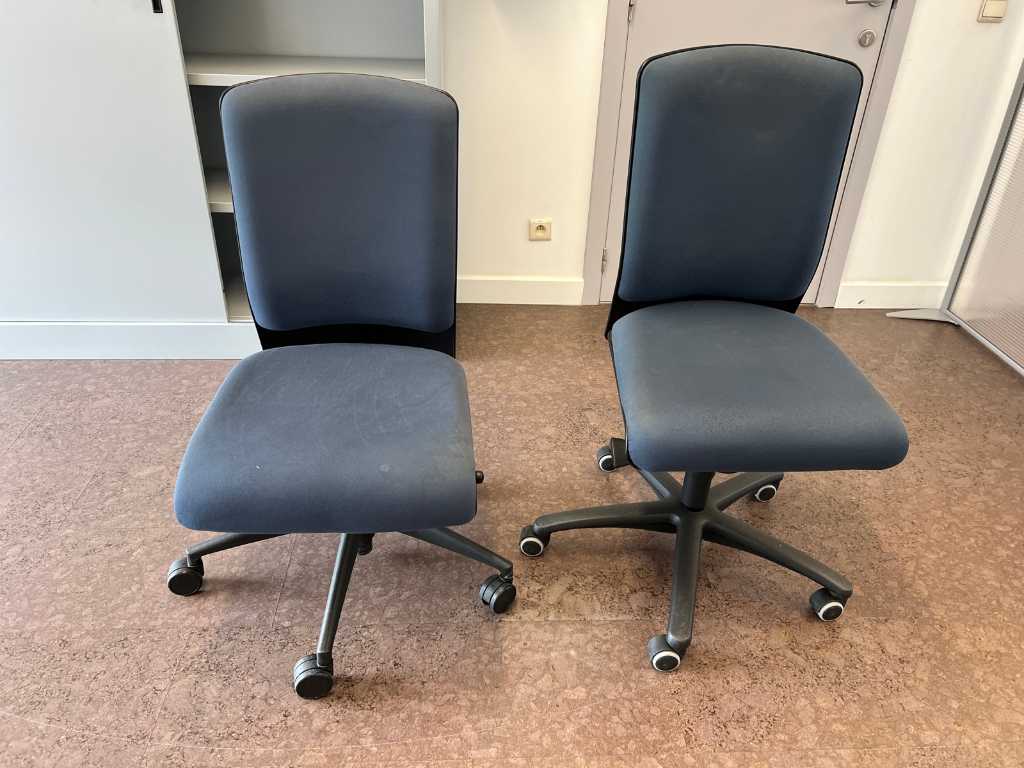 8 X Bureaustoelen 