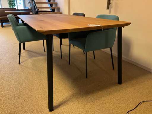 Stó? do jadalni z d?bu Jop