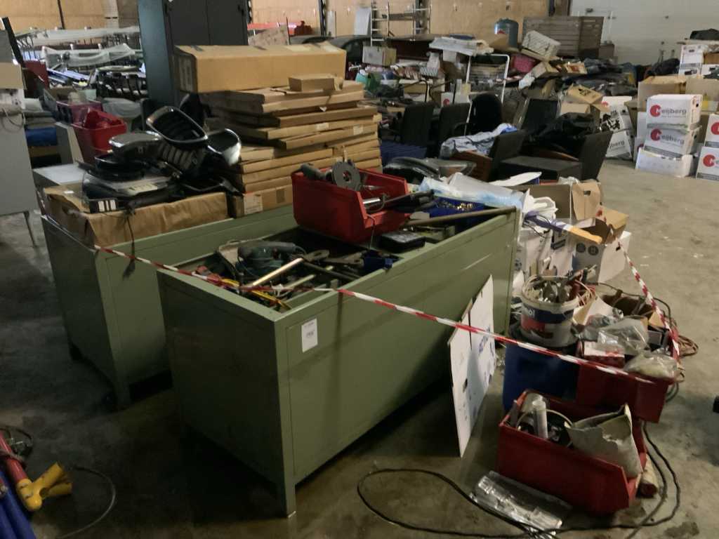 Large Batch of Auto Parts and Garage Inventory
