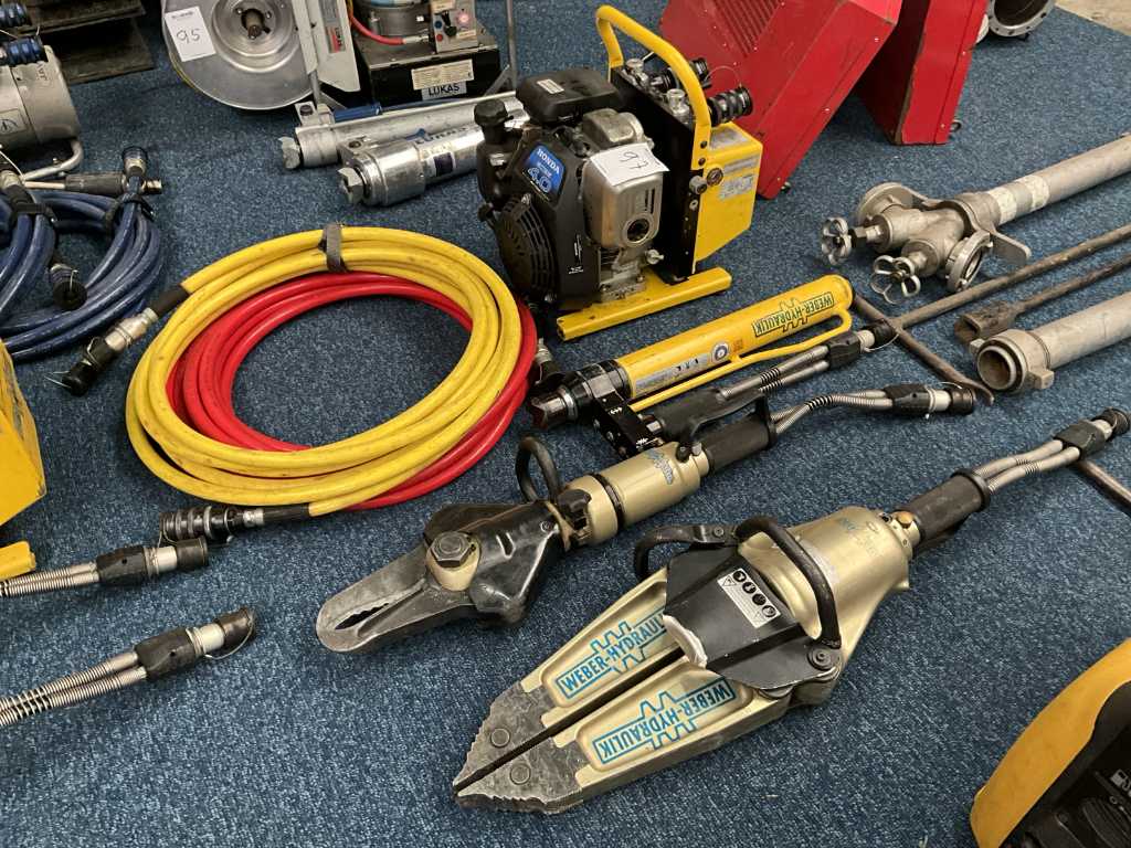 Set de instrumente hidraulice de salvare Weber Hydraulik