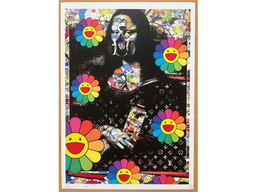 DEATH NYC : Mona Lisa with Mask