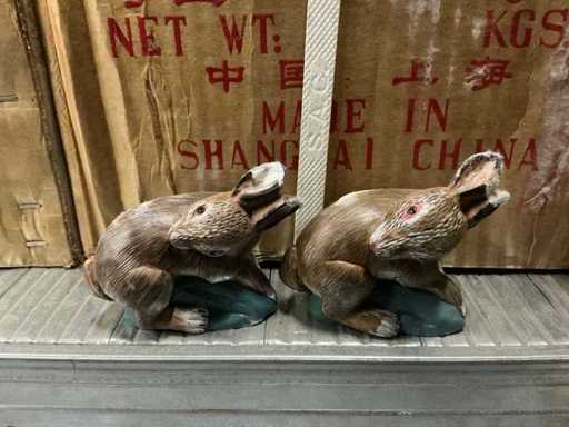 Partij decoratie beeldjes H8cm (150x)