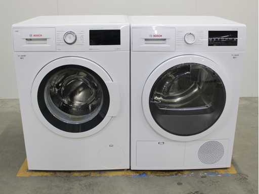 Bosch Series|6 i-Dos EcoSilence Drive Washing Machine & Bosch Series|6 Tumble Dryer