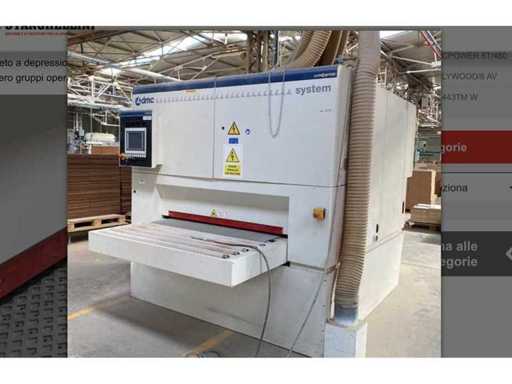 2012 SCM DMC system sy tc 1350 Brushing machine