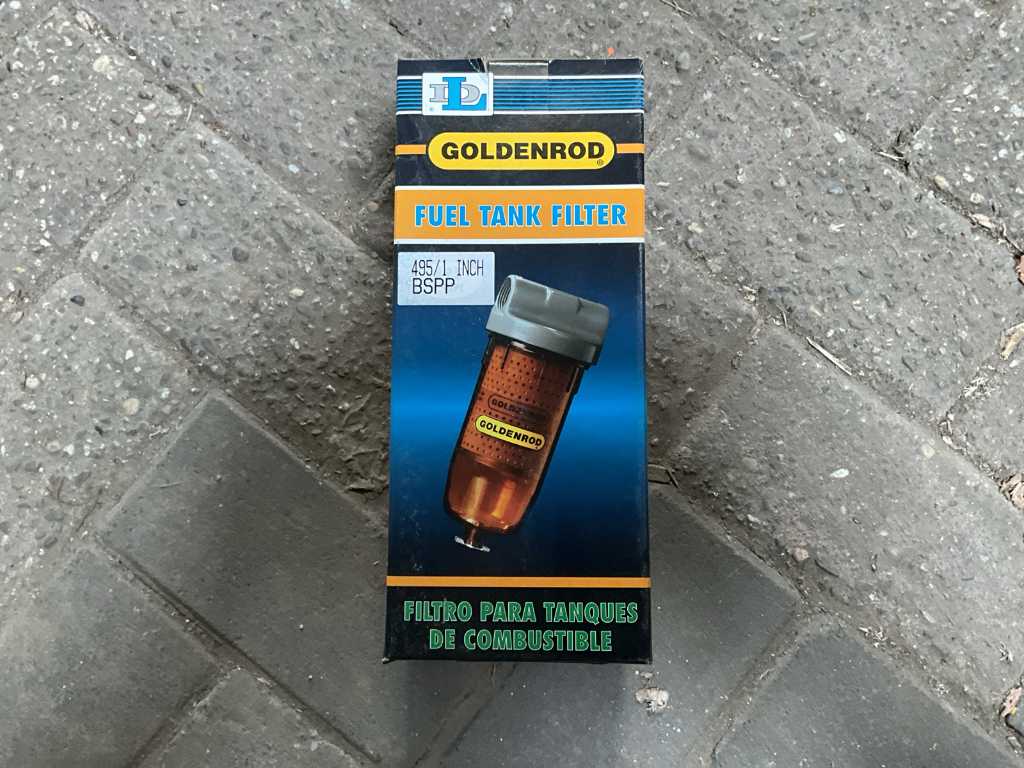 Goldenrod 495/1 brandstoftank filter (7x)